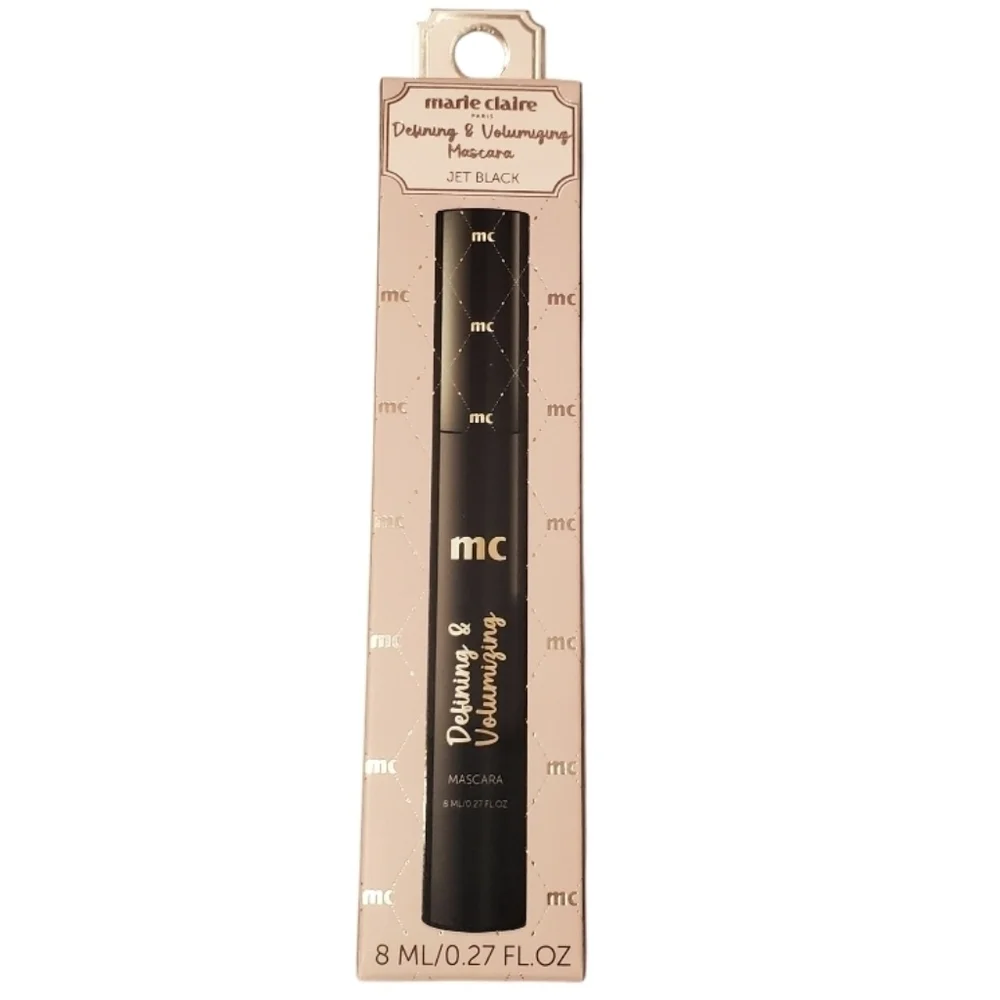 Marie Claire Paris Argan Oil Volumizing Lashes Jet Black Mascara